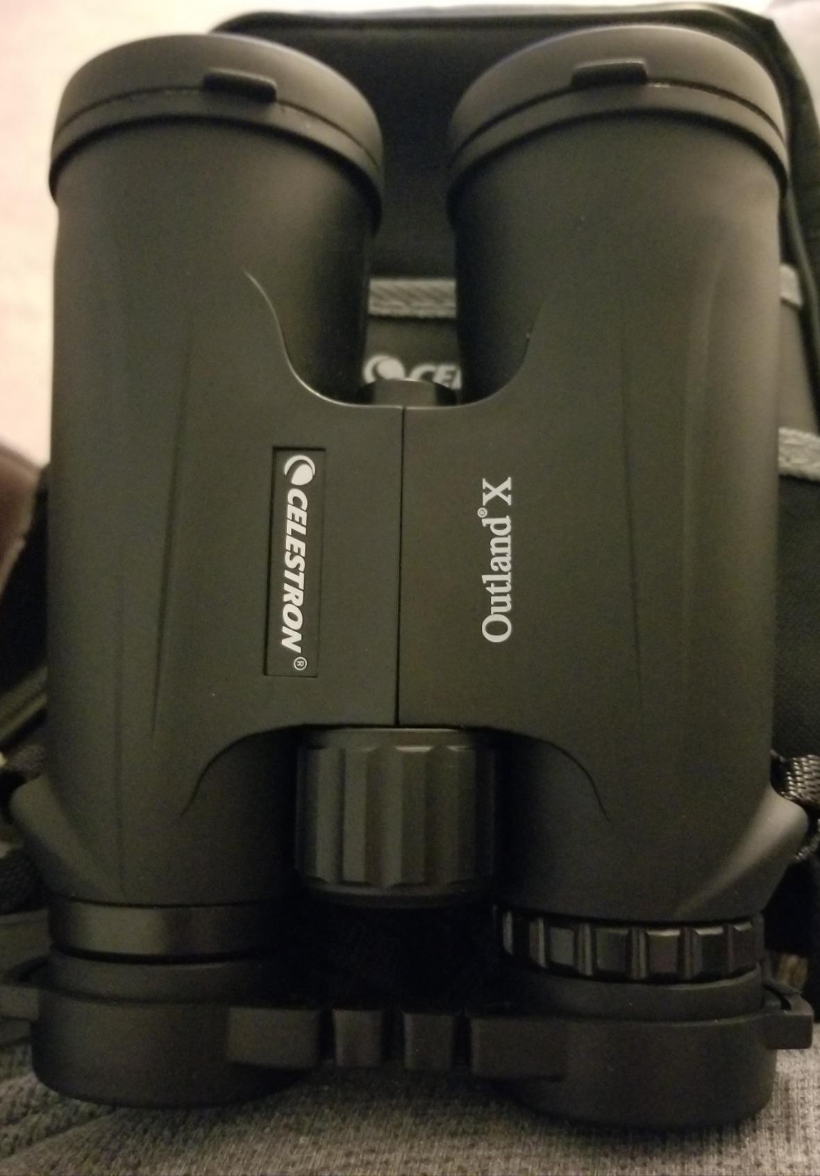 Celestron - Outland X 10x50 Binoculars - Ideal for Birding and Outdoors - 50mm Objective Lenses - 5.6 Degree Field of View - BaK-4 Prisms - Multi-Coated - Waterproof and Fogproof customer photo 1