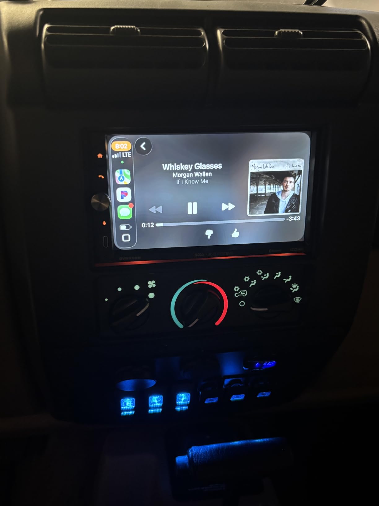 BOSS Audio Systems BVB9358RC CarPlay Android Car Stereo, 7 Inch Touchscreen, Double Din, Bluetooth Audio & Calling Head Unit, Radio Receiver, No CD DVD Player, Backup Camera customer photo 1