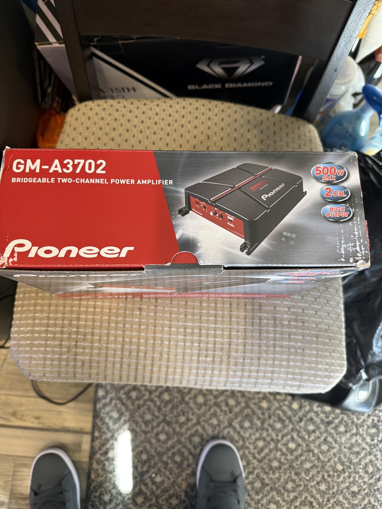 Pioneer GM-A3702 500W Max Class AB Bridgeable 2-Channel Car Amplifier | Automatic Signal Sensing and Turn-On, Built-In High-/Low-Pass Filter customer photo 2