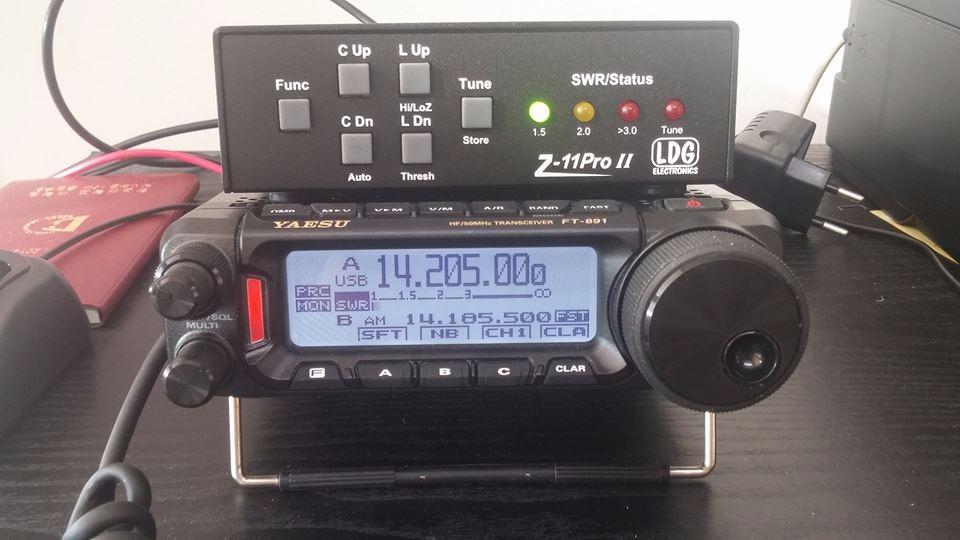 Yaesu FT-891 HF/50 MHz All Mode Analog Ultra Compact Mobile/Base Transceiver - 100 Watts - 3 Year Warranty customer photo 1
