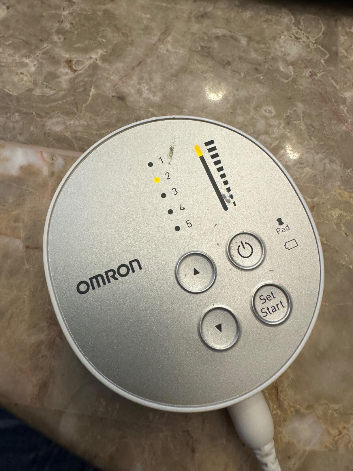 Omron Pocket Pain Pro TENS Unit Muscle Stimulator | For Drug-Free Pain Relief - Portable Electric Massager for Muscles and Joints - Includes 2 Reusable TENS Unit Pads customer photo 2
