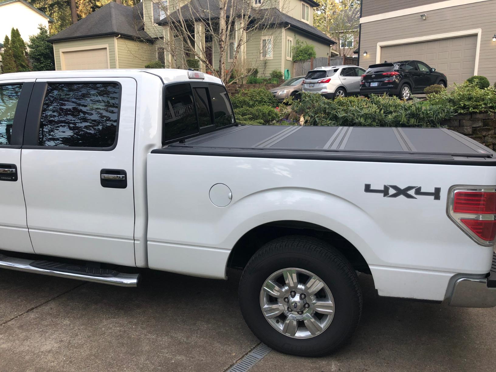 RealTruck BAK BAKFlip MX4 Hard Folding Truck Bed Tonneau Cover | 448307 | Fits 2004-2014 Ford F-150 6' 7