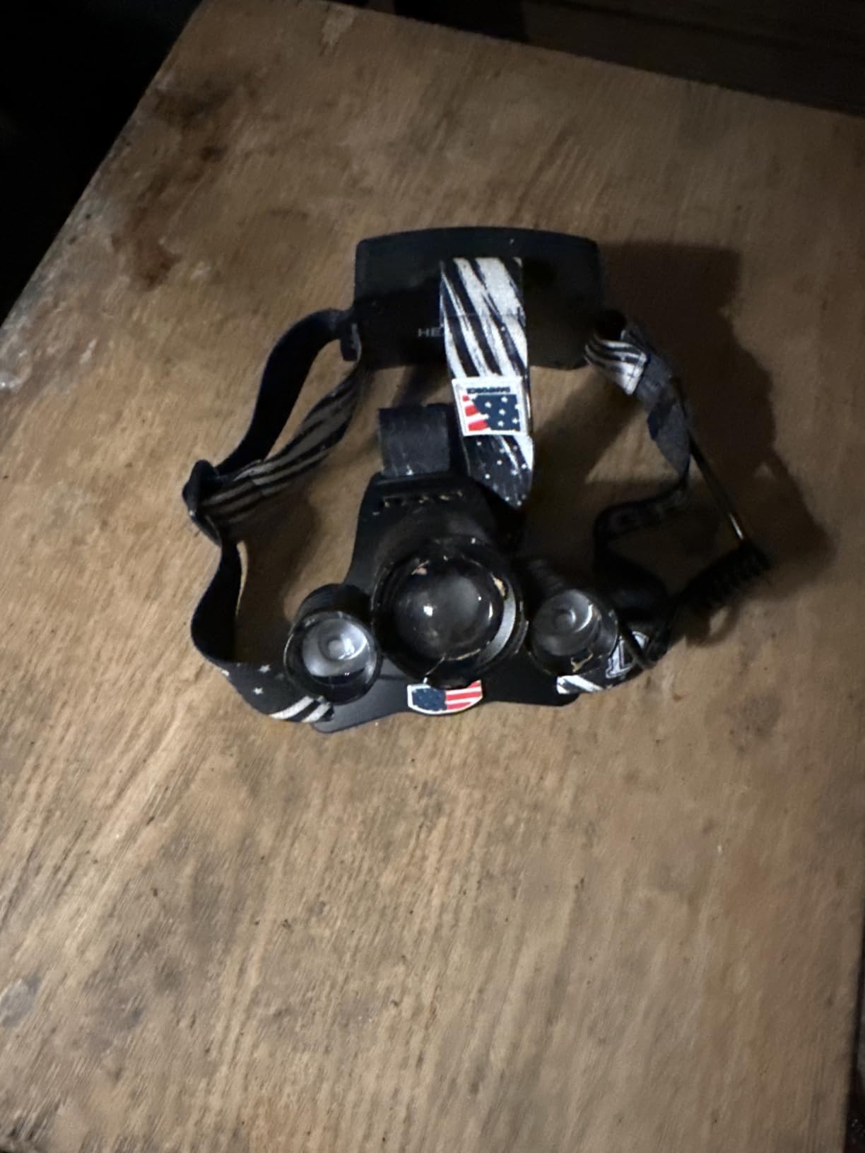 DanForce Headlamp, USB Rechargeable LED Head Lamp, Ultra Bright LUMINUS 1080 Lumen Headlamp Flashlight + Red Light, HeadLamps for Adults, Camping, Outdoors & Hard Hat Light, Zoomable IPX54 Headlight customer photo 1