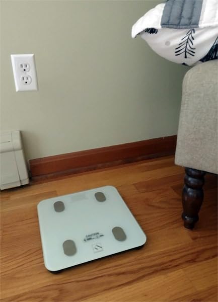 RENPHO Smart Scale for Body Weight, BMI & Body Fat, 13 Metrics, Bluetooth | Digital Bathroom Weighing Scale with BMI, Body Fat, Muscle Mass, Accurate for Weight Loss, 400lbs, FSA Eligible HSA customer photo 1
