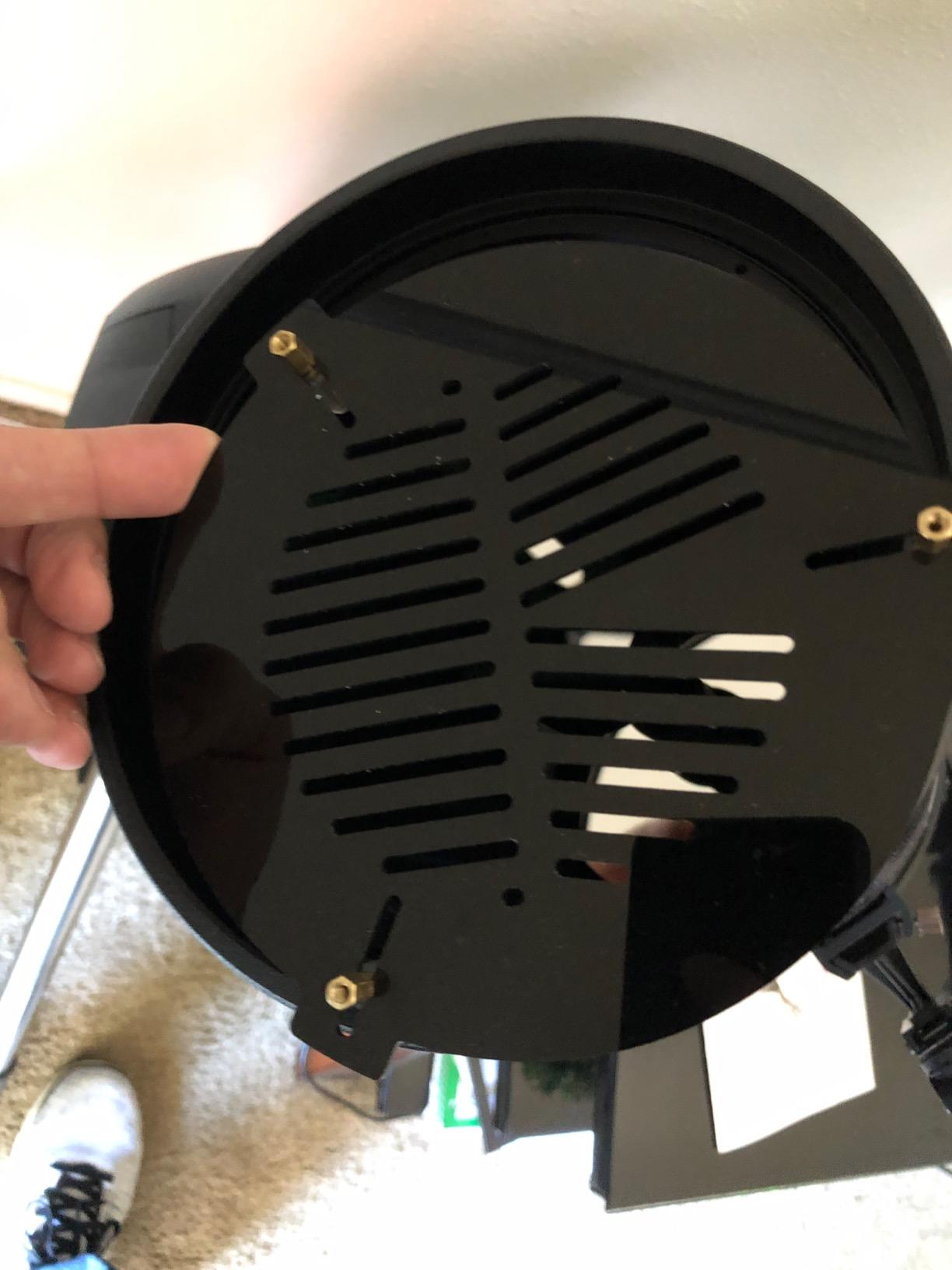 Bahtinov Mask Focusing Mask for Telescopes (for Outer Diameter from 105mm-150mm) customer photo 1