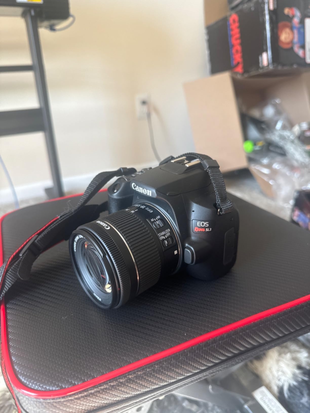 Canon EOS Rebel SL3 Digital SLR Camera with EF-S 18-55mm Lens kit, Built-in Wi-Fi, Dual Pixel CMOS AF and 3.0 Inch Vari-Angle Touch Screen customer photo 2