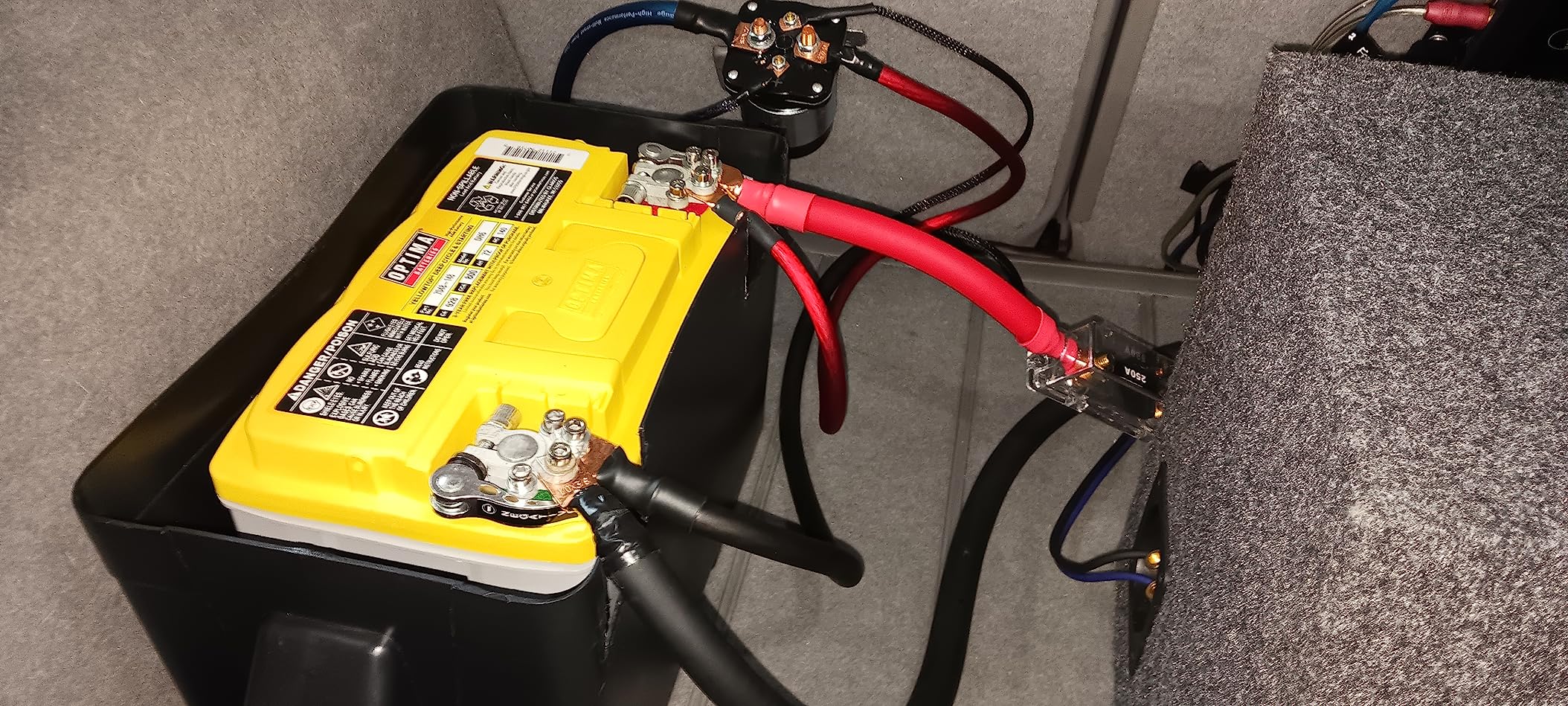 OPTIMA Batteries High Performance DH6 YELLOWTOP Dual Purpose Sealed AGM Car, Truck and SUV Battery, 800 CCA, Maintenance Free, Versatile Mounting, BCI Group Size 48 customer photo 2