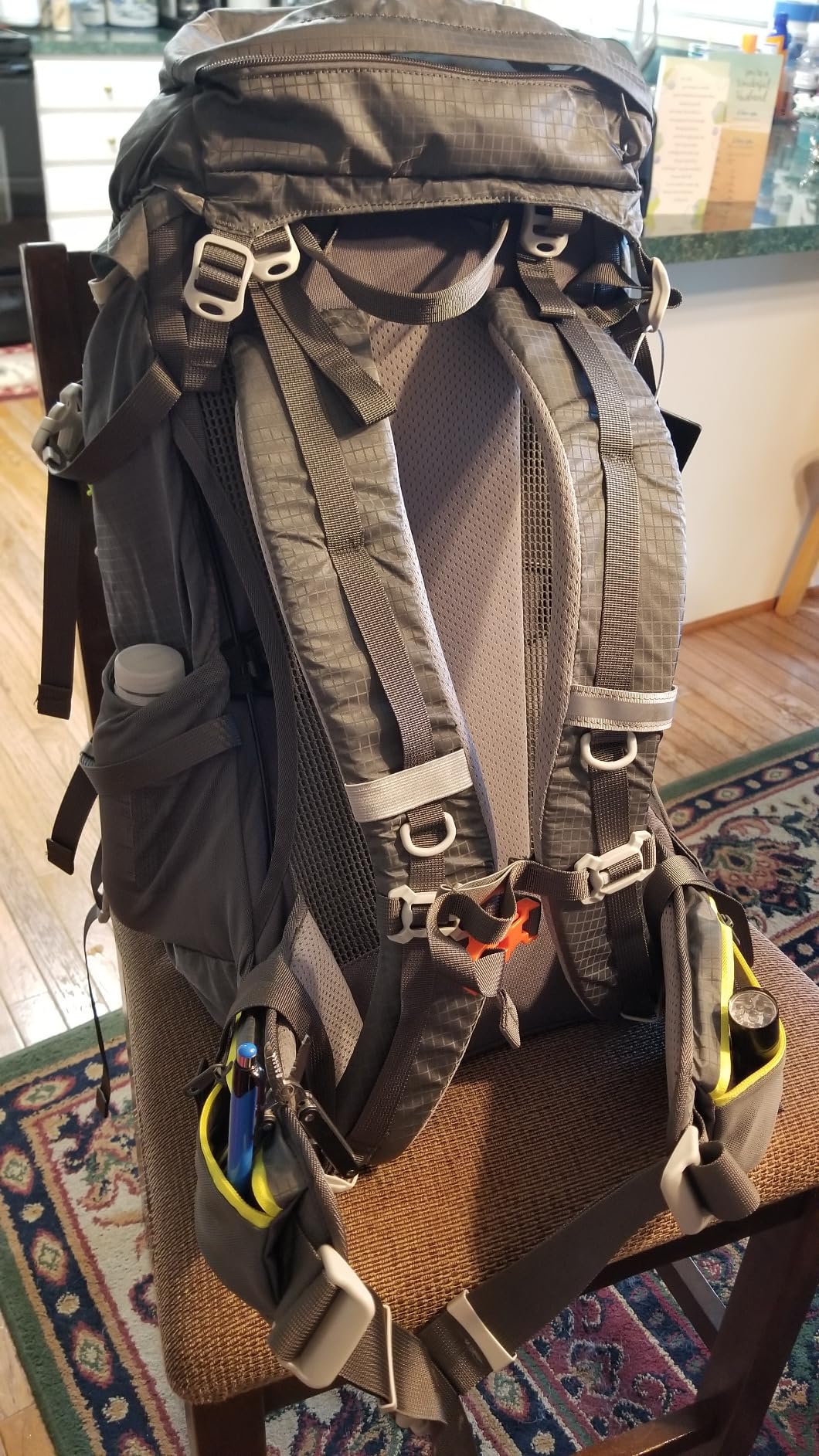 N NEVO RHINO Internal Frame Hiking Backpack 50/60/65/70/80L, Mountain Climbing Camping Backpack Daypack Waterproof Rain Cover customer photo 1