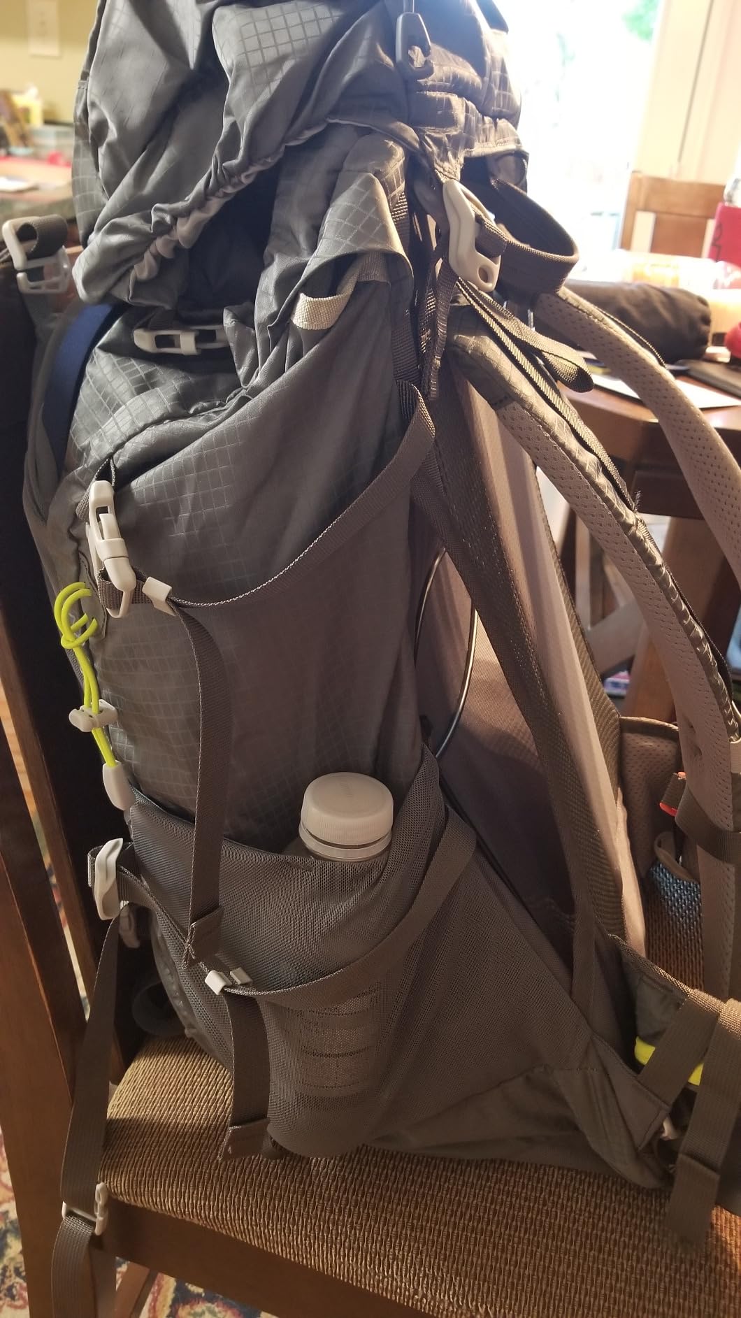 N NEVO RHINO Internal Frame Hiking Backpack 50/60/65/70/80L, Mountain Climbing Camping Backpack Daypack Waterproof Rain Cover customer photo 2
