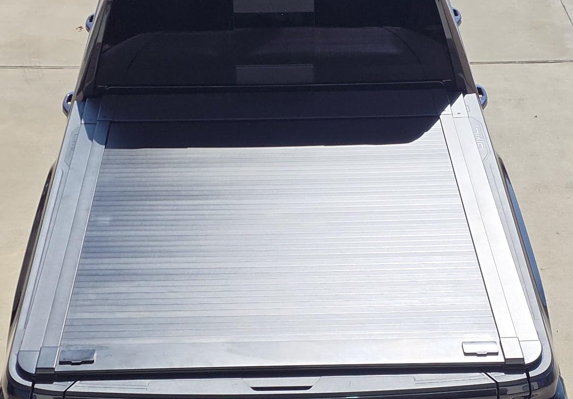 Syneticusa MB Retractable Tonneau Cover fit 2007-2026 Silverado/Sierra 1500 | 5.8ft (69.9
