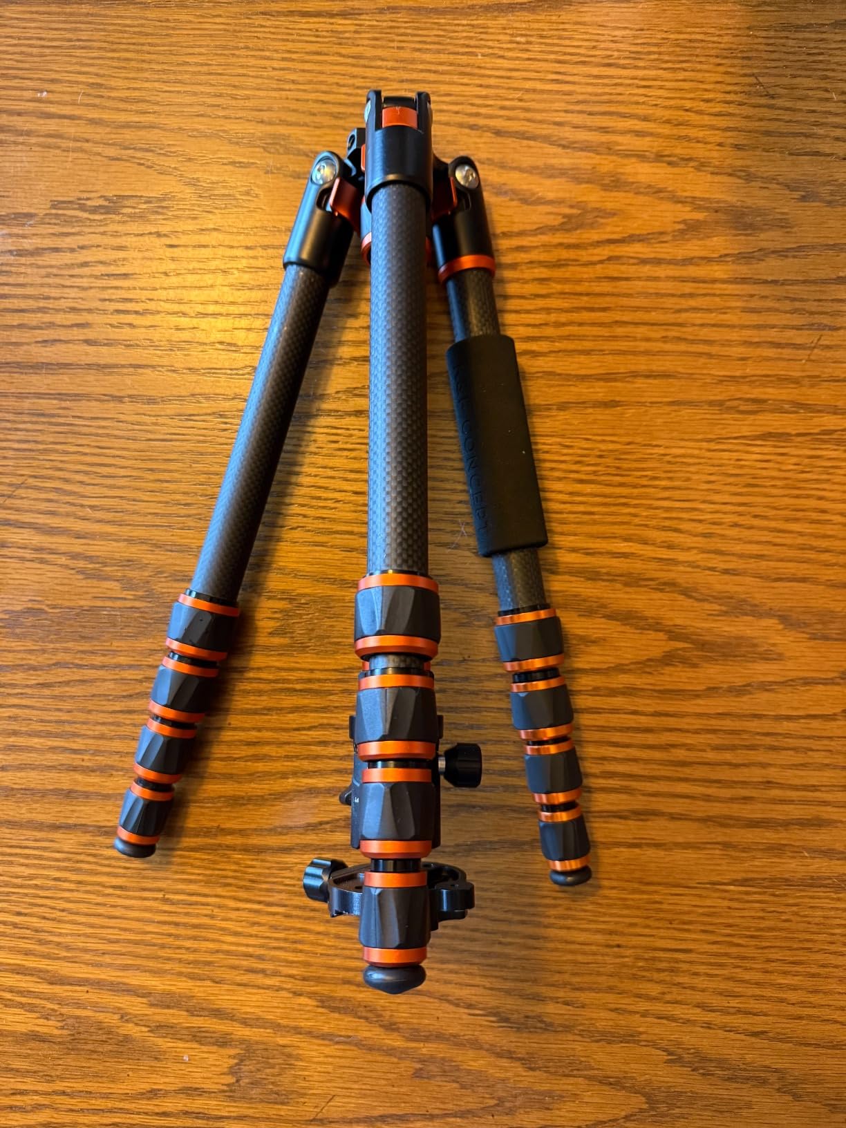 K&F Concept 60 inch Carbon Fiber Camera Tripod, Super Lightweight Compact Travel Tripod with 360 Degree Ball Head, Quick Release Plate, Detachable Monopod 8KG Load Capacity (C225C0+BA225) customer photo 2