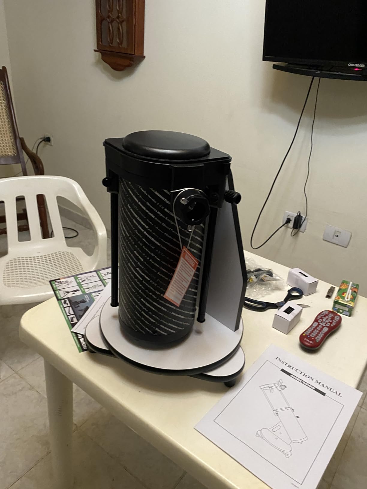 Sky-Watcher Heritage 130mm Tabletop Dobsonian 5-inch Aperture Telescope - Innovative Collapsible Design - Easy to use, Perfect for Beginners (S11705) customer photo 1