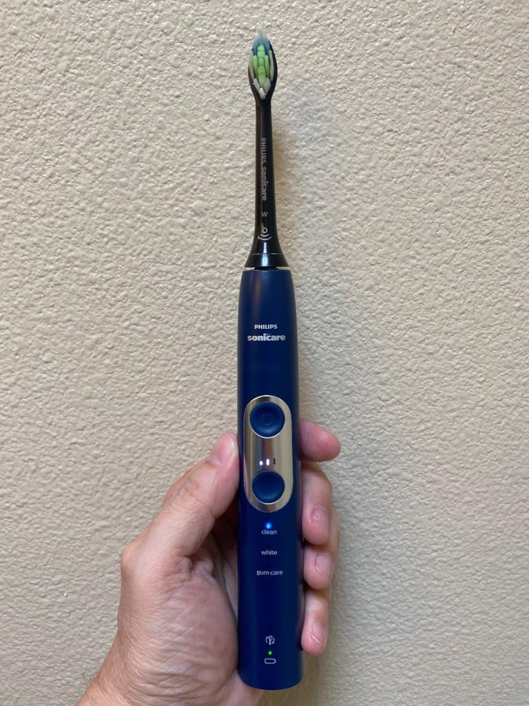 Philips Sonicare 6100 Rechargeable Electric Toothbrush, Deep Purple customer photo 1
