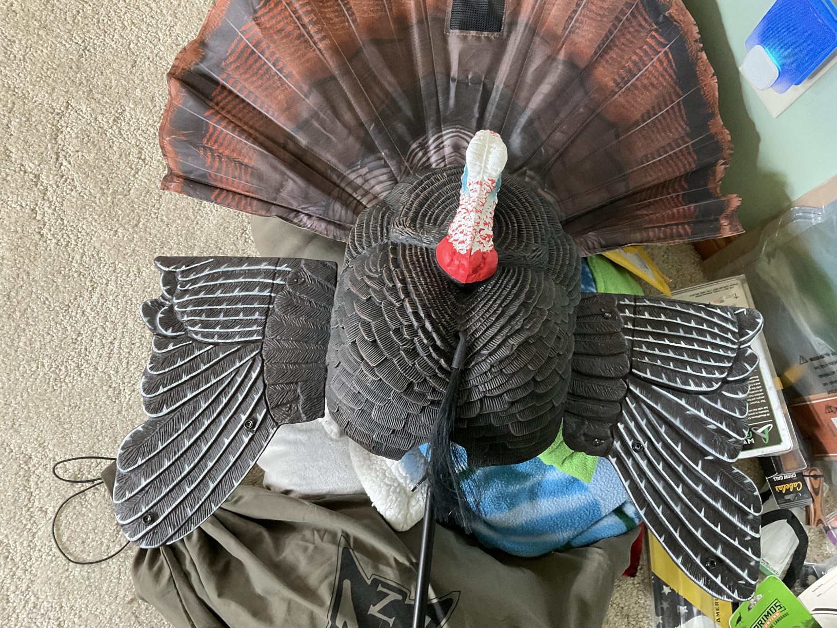 MOJO Outdoors Scoot-N-Shoot MAX Tom Turkey Hunting Decoy with Realistic Fan customer photo 1