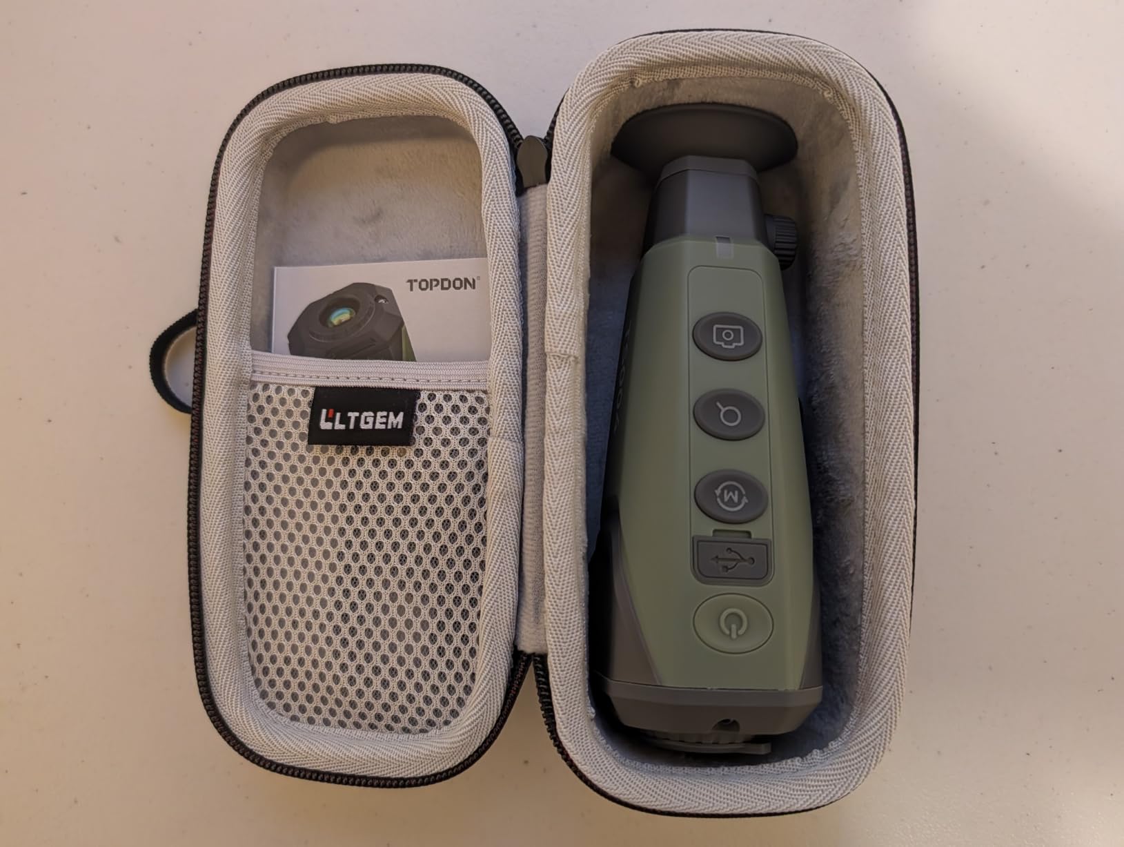 LTGEM EVA Hard Case for Monocular Telescope - Travel Protective Carrying Storage Bag customer photo 1
