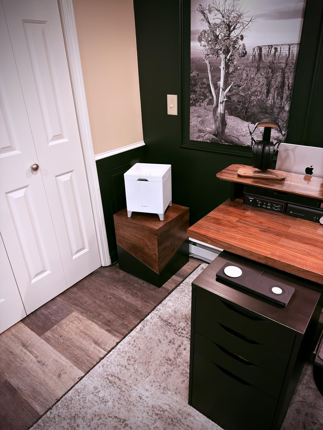 Signature Design by Ashley Trailbend Eclectic Accent End Table, Brown & Gunmetal customer photo 1
