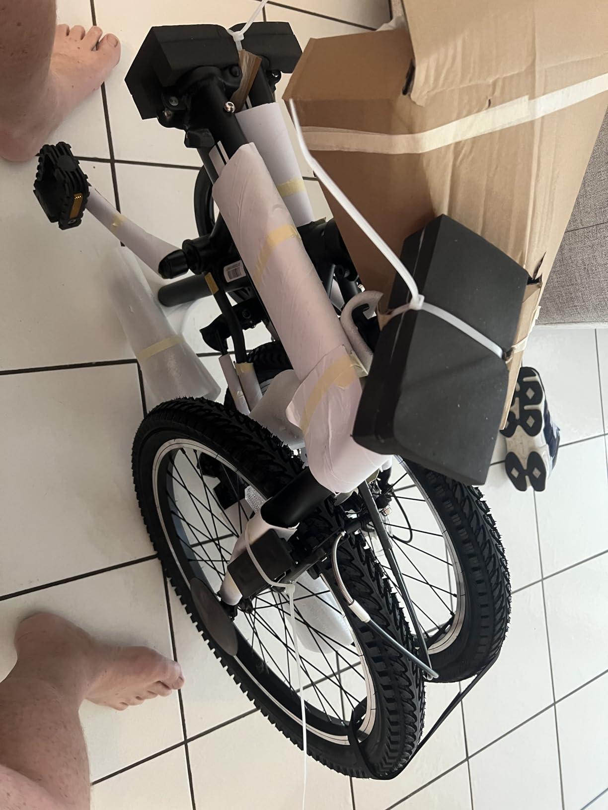 Campo 20 inch Folding Bike with 7-Speed, Adjustable Stem, Light Weight Frame customer photo 1