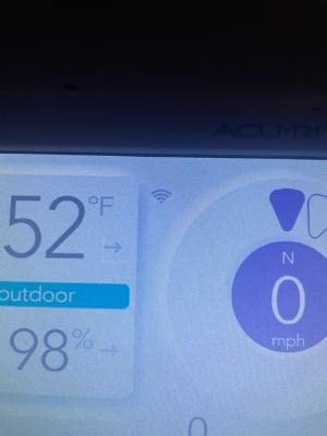 AcuRite Iris Wireless Weather Station with HD Direct-to-Wi-Fi Display, Lightning Sensor, Indoor/Outdoor Temperature and Humidity, Wind Speed/Direction, Rain Gauge, and Barometer (01532M), White customer photo 1