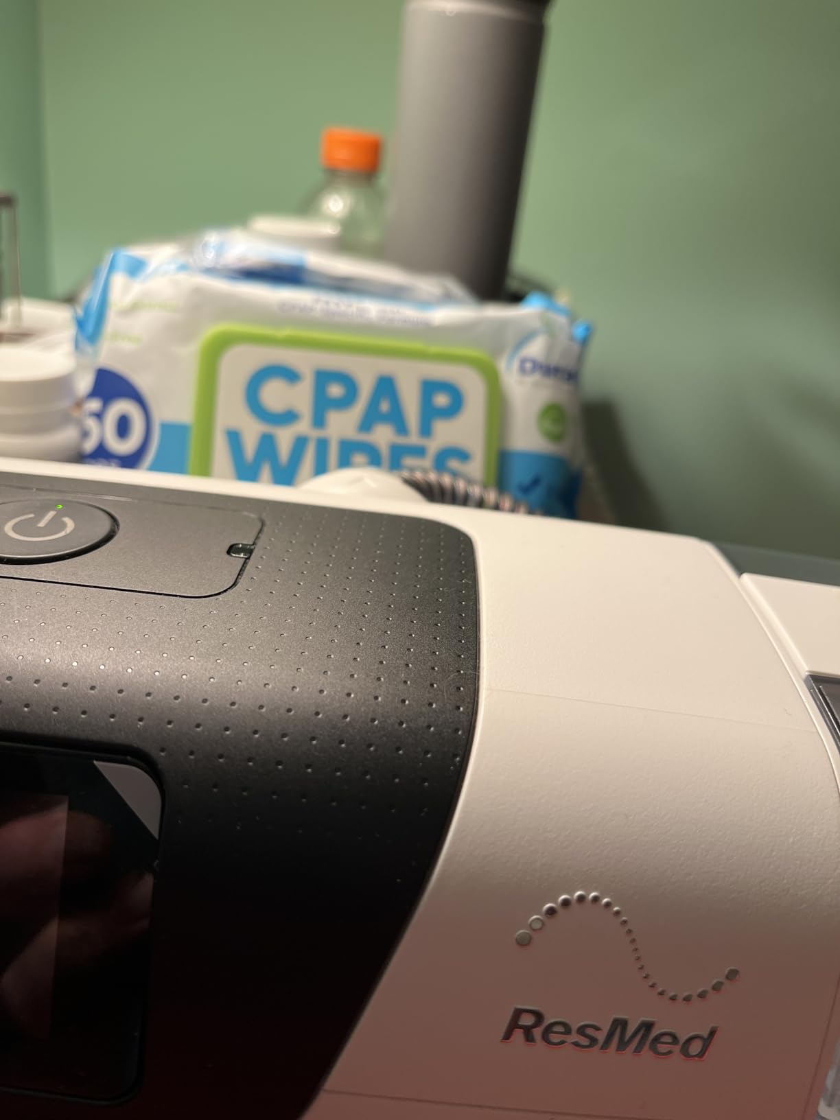 CPAP Mask Wipes - 150 Count Jumbo Pack + 6 Travel Sheets - Dura Cleanse Extra Large, Extra Moist Cleaning Wipes for Full Face, Nasal Masks Unscented Cleaner customer photo 2