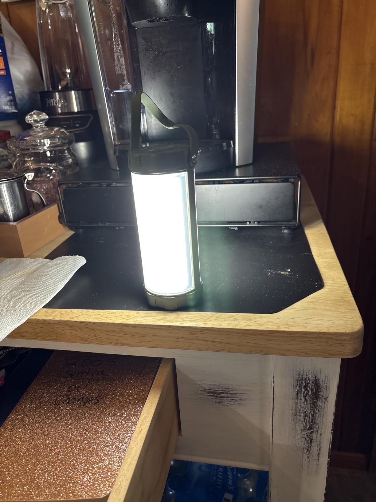 Glocusent 106 LED Camping Lights, Up to 80Hrs, 5000mAh Camping Lantern Rechargeable with 5 Brightness 3 Modes & SOS, IP68 Waterproof, Max 1200LM customer photo 1