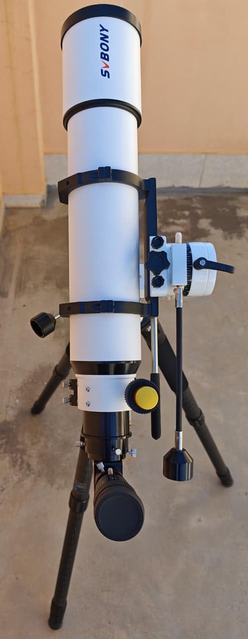 SVBONY SV48P Telescope, 90mm Aperture F5.5 Refractor OTA, for Deep Sky Astrophotography and Visual Astronomy customer photo 2