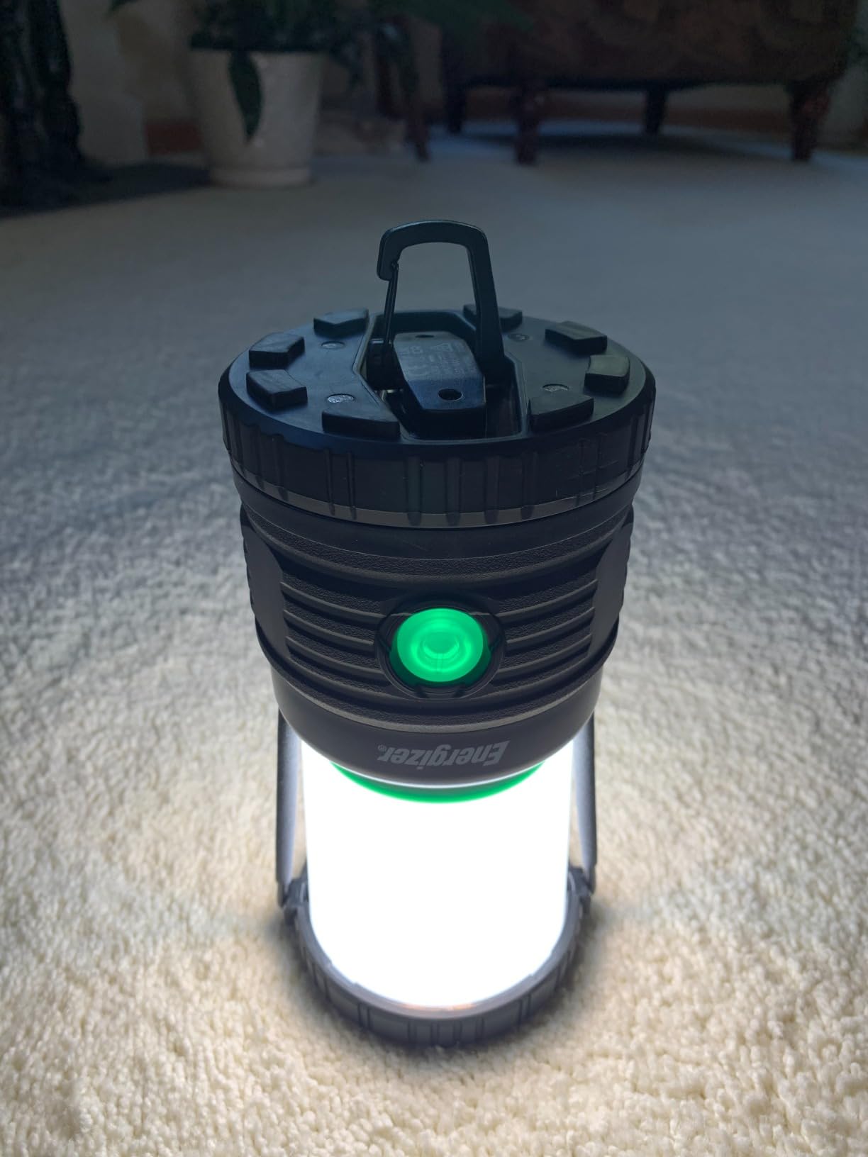 Energizer LED Camping Lantern X1000, Bright and Rugged Tent Light, Water-Resistant Rechargeable Lantern for Camping, Hiking, Fishing, Emergency, Portable Light (USB Cable Included) customer photo 2