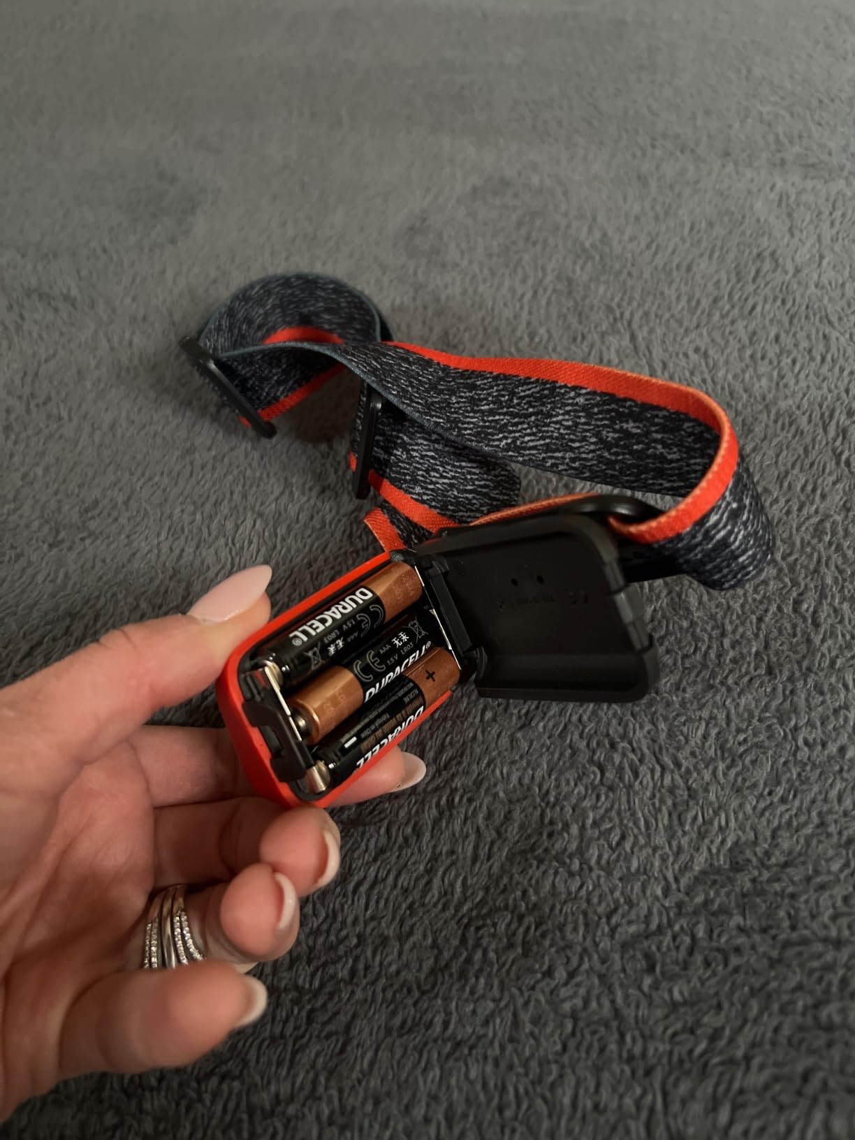 BLACK DIAMOND Astro 300 Headlamp | 300 Lumens Brightness | 3X AAA Battery Operated (Included) | Compact & Lightweight | Graphite customer photo 1