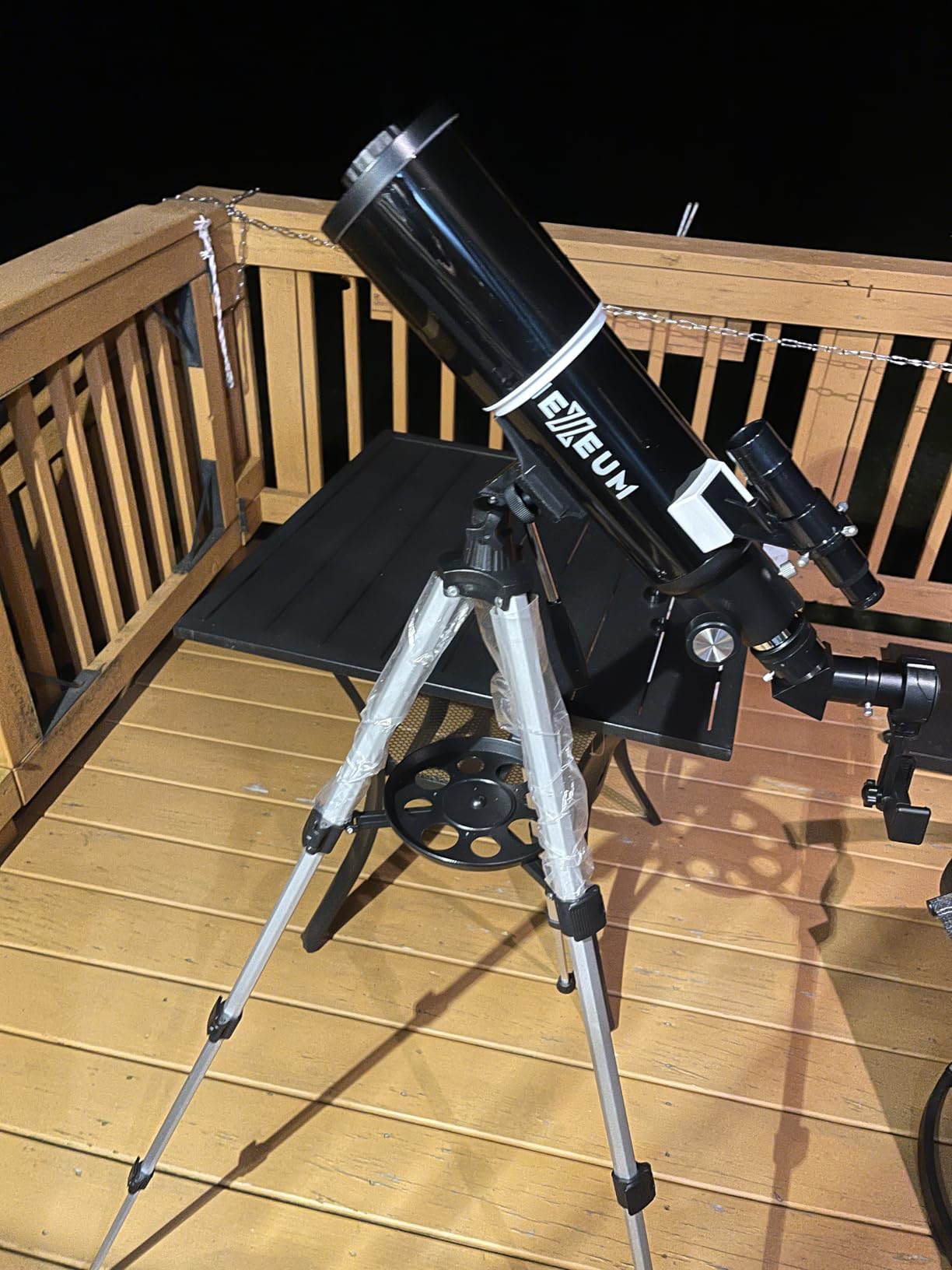 Koolpte 80mm 600mm Telescope for Adults & Beginners, AZ Mount Stargazing - Fully Multi-Coated High-Transmission Optics, Phone Adapter, Remote and Bag customer photo 1