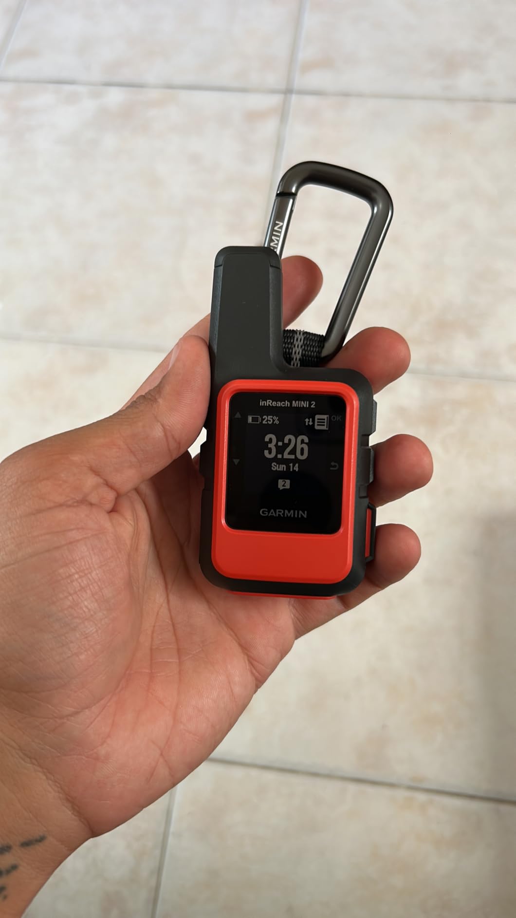 Garmin inReach Mini 2, Lightweight and Compact Satellite Communicator customer photo 2