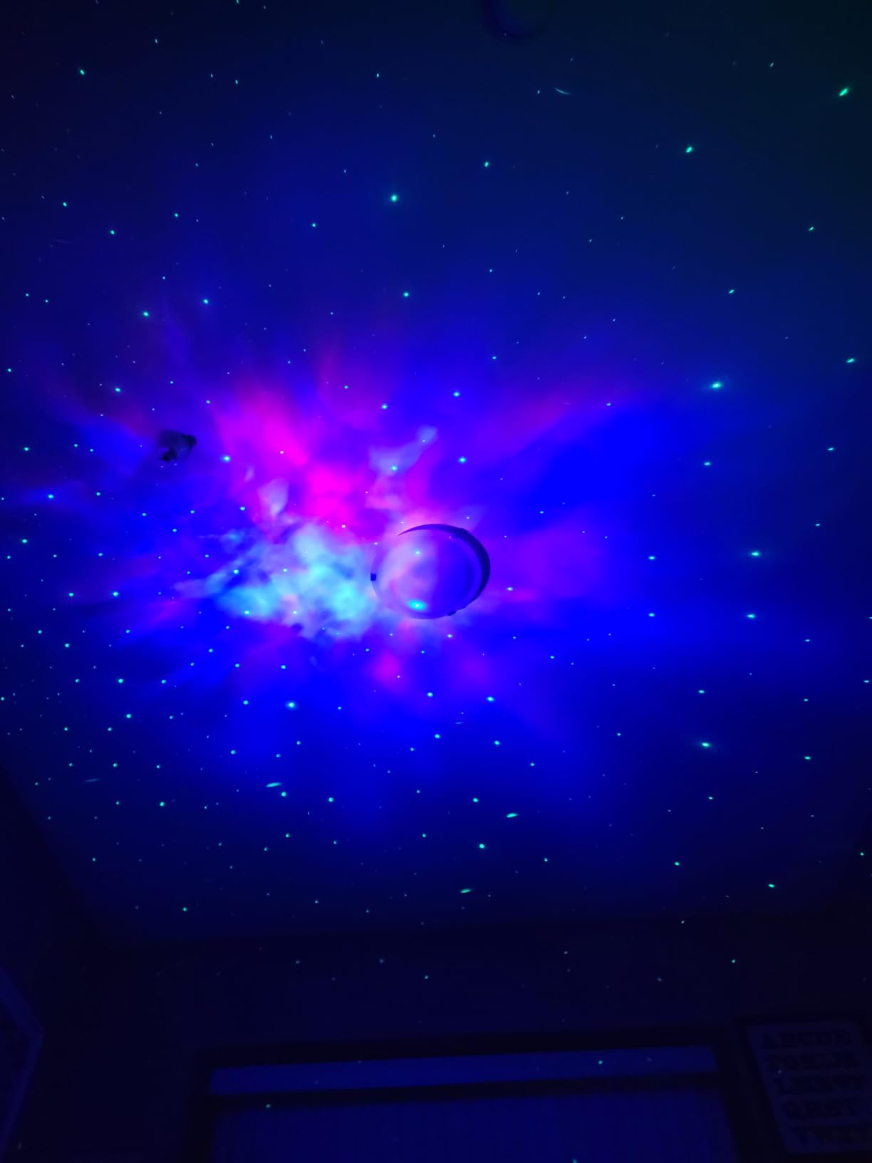 SFOUR Astronaut Galaxy Projector, Star Projector Night Light with Remote Control & Timer, 360 Rotatable Head, 8 Nebula Effects, Adjustable Brightness for Kids Bedroom, Home Party Decor, Birthday Gift customer photo 2