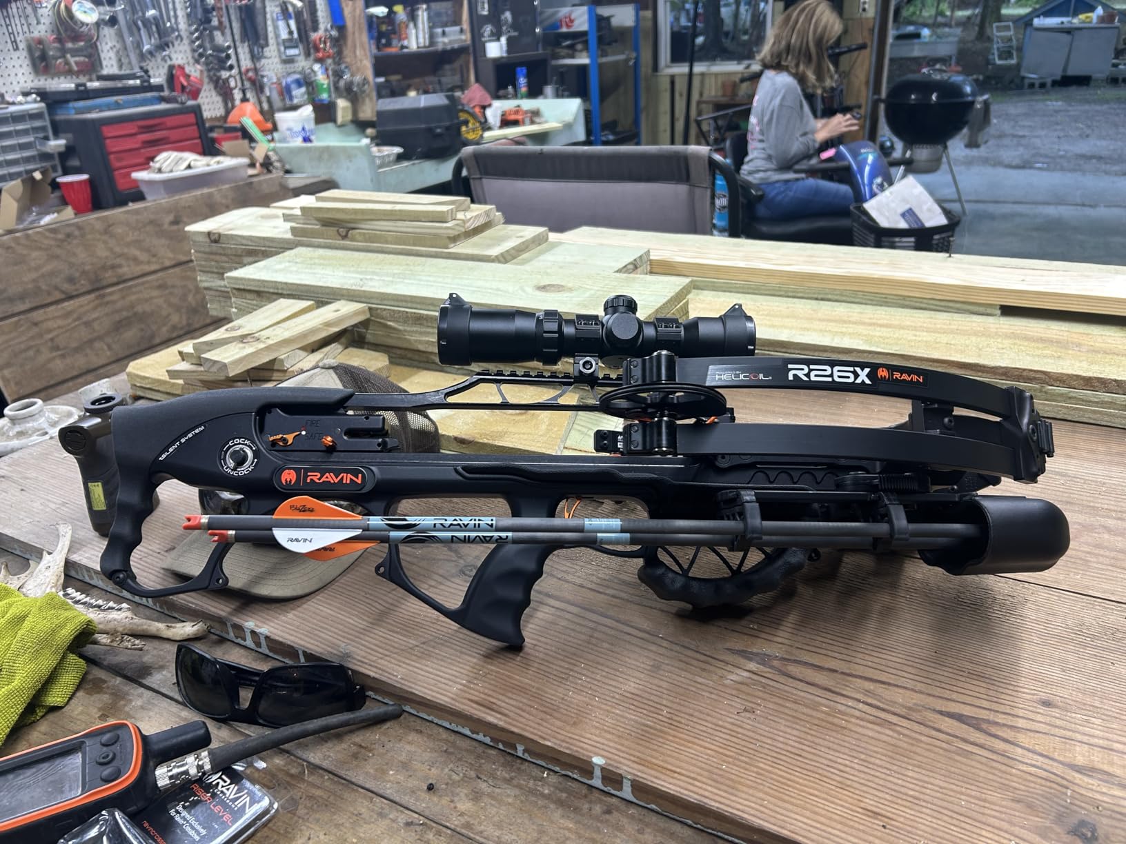 RAVIN R26X Ultra Compact Crossbow | Ultra Short Twenty Six Inch Platform - Fully Integrated Silent Cocking - Ideal For Tight Hunting Blinds customer photo 2
