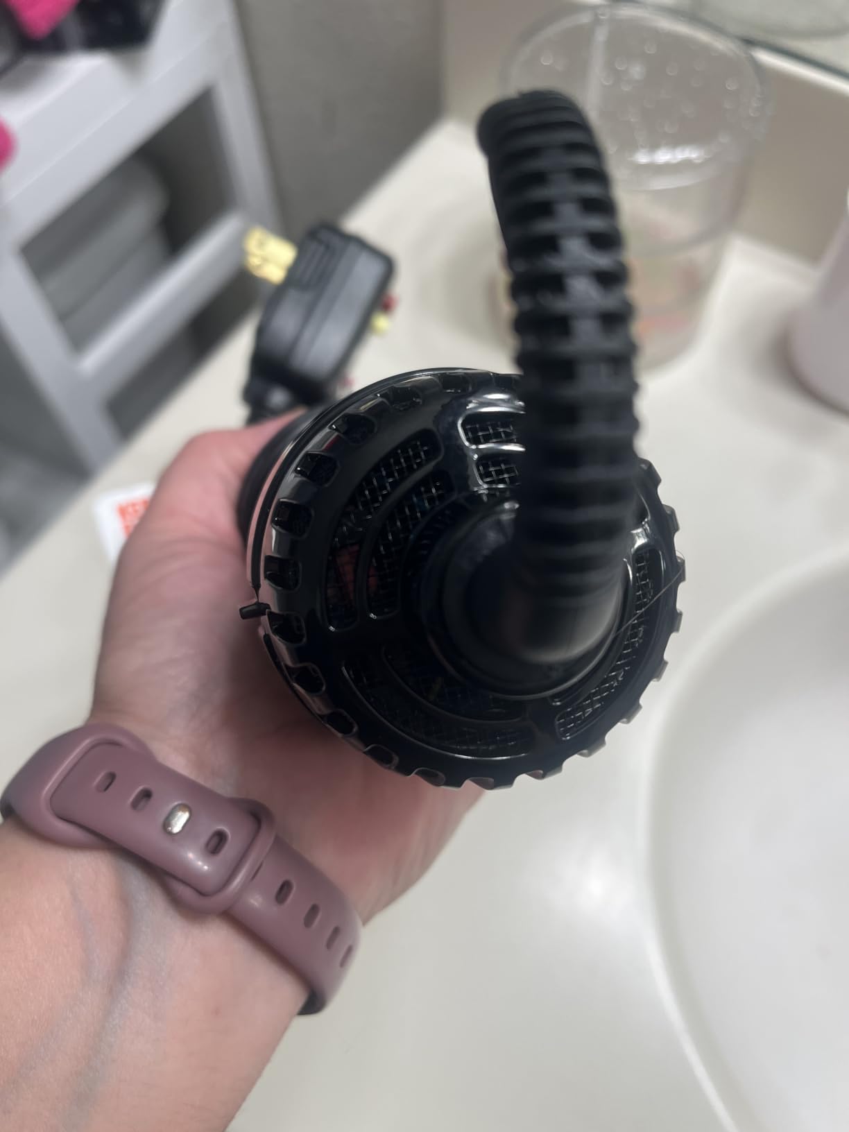 Hair Dryer Brush Blow Dryer Brush in One, Upgraded 4 in 1 Hair Dryer and Styler Volumizer with Negative Ion Anti-frizz Ceramic Titanium Barrel Hot Air Hair Straightener Brush customer photo 1