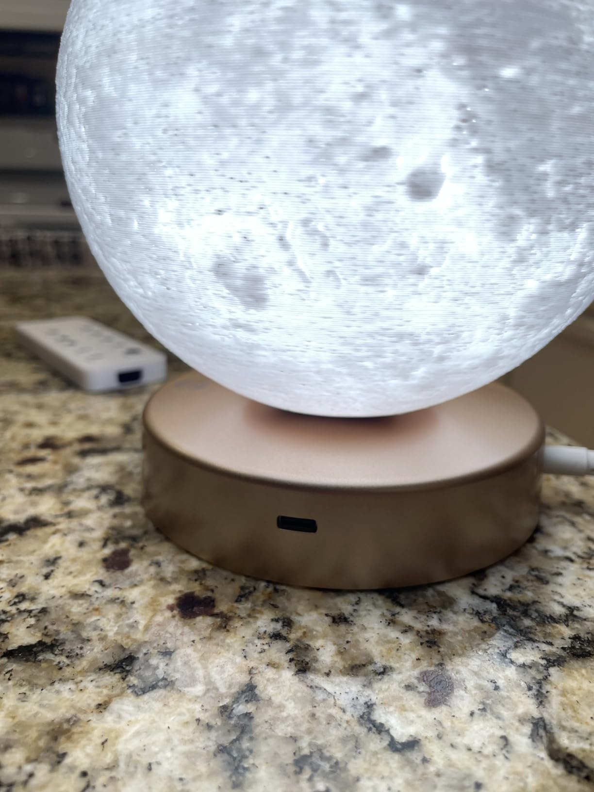 Doraubia Light Therapy Lamp, 10000 Lux Sun Lamp with 3 Color Temperatures, Stepless Brightness, Timer & Memory Function, Happy Sunlight Lamp, Full Spectrum Light with Remote Control for Home, Office customer photo 2