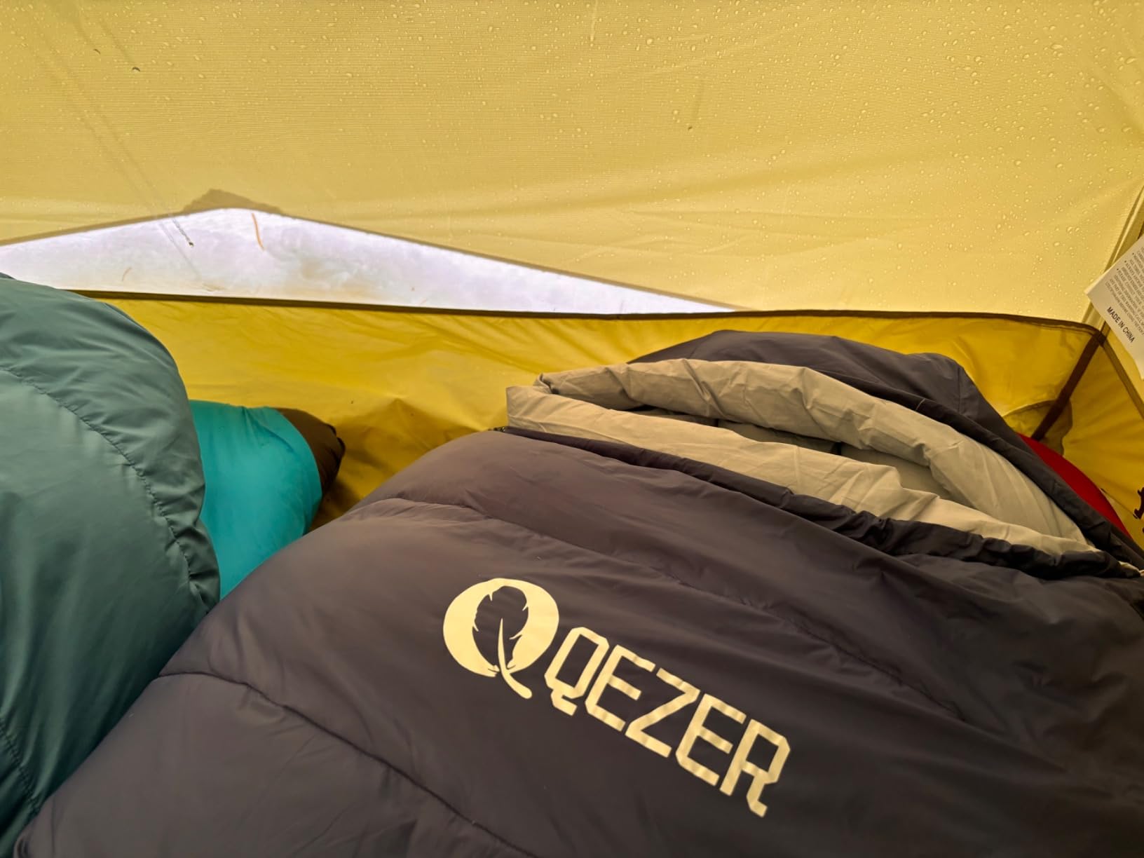 Down Sleeping Bag for Adults, 0°F 10°F 15°F 20°F 600 Fill Power Mummy Lightweight Compact Cold and Warm Weather Backpacking Sleeping Bag for Camping Hiking Outdoor All Seasons customer photo 2