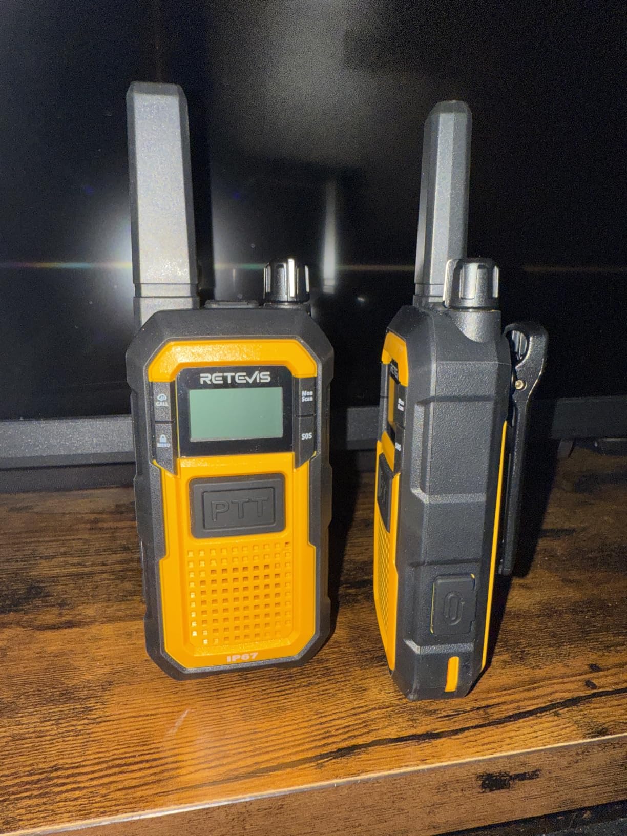 Retevis RB48 FRS Walkie Talkies Long Range, Rugged & IP67 Waterproof & Floating, Mil-Standards 810H Two Way Radio, Heavy-Duty, NOAA, Rechargeable, 20hr Battery, Emergency Radio (2 Pack) customer photo 2