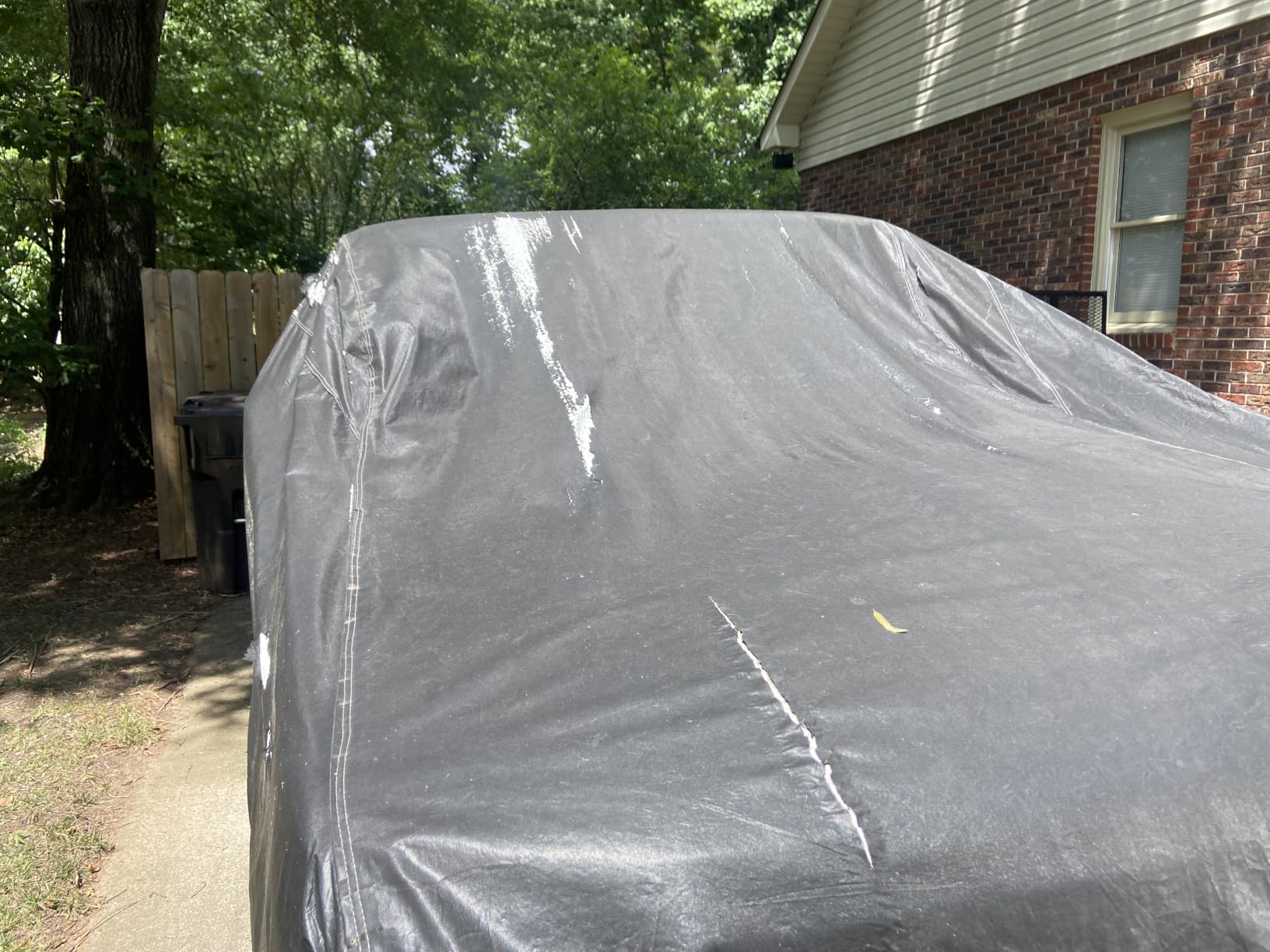 10 Layers Car Cover Waterproof All Weather for SUV, 100% Waterproof Outdoor Car Covers Rain Snow UV Dust Protection. Custom Fit for BMW X3, Audi Q5, Nissan Rogue, Chevy Equinox, etc customer photo 1