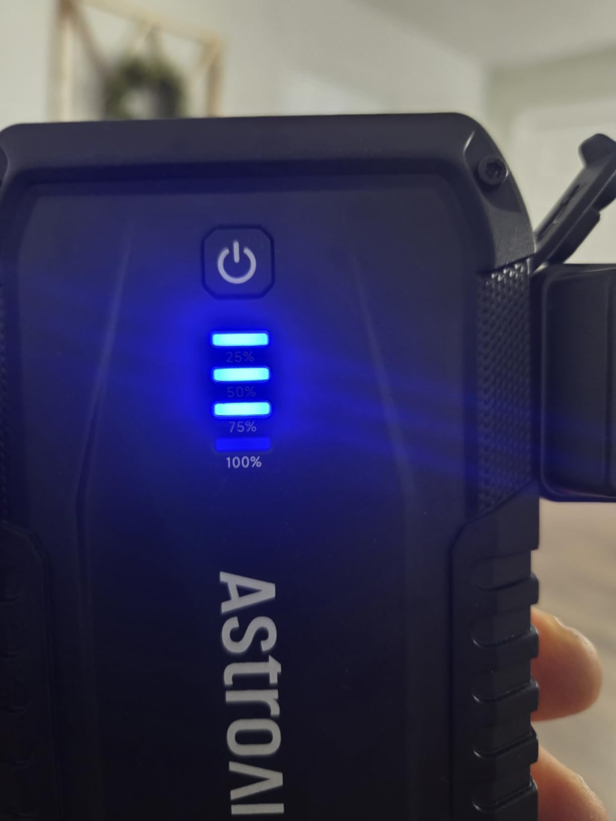 AstroAI S8 Car Battery Jump Starter 1500A - Portable 12V Lithium Jump Box with 3 Mode Flashlight, Power Bank & Smart Jumper Cables - for 6.0L Gas and 3.0L Diesel Engines customer photo 1