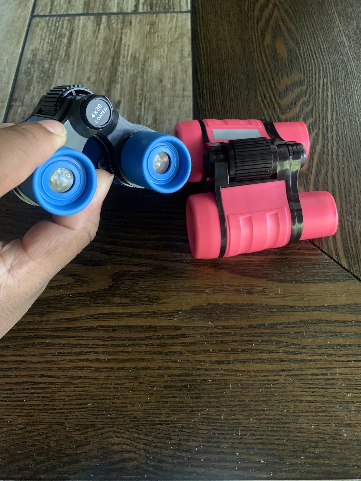 LET'S GO! Binoculars for Kids Bird Watching|Camping|Hiking 3 4 5 6 7 8 Year Old Girl Boy Birthday Gifts Outdoor Toy for Kid Ages 4-6 Toddler Gift Stuffers customer photo 1