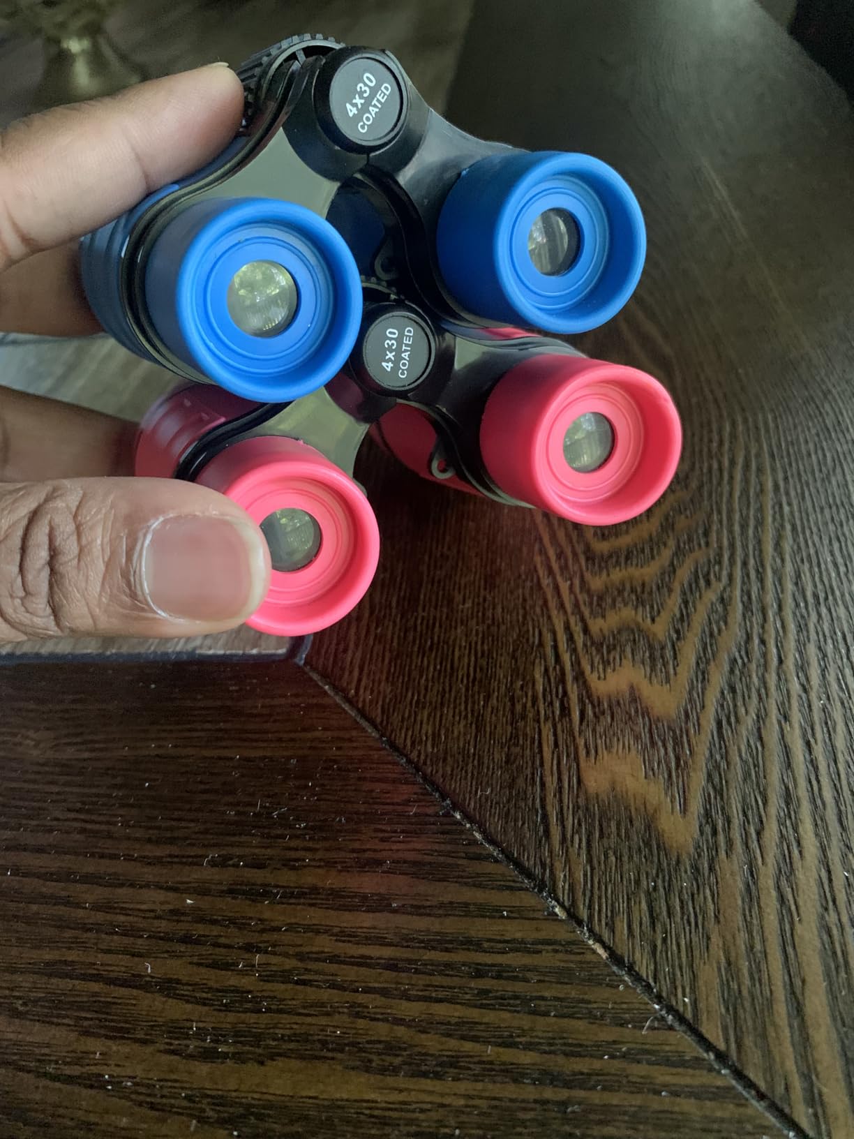 LET'S GO! Binoculars for Kids Bird Watching|Camping|Hiking 3 4 5 6 7 8 Year Old Girl Boy Birthday Gifts Outdoor Toy for Kid Ages 4-6 Toddler Gift Stuffers customer photo 2