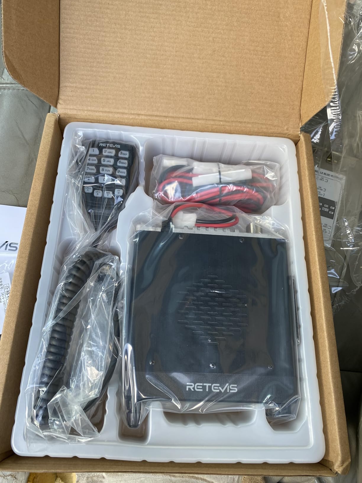 Retevis RA87 GMRS Mobile Radio, High Power Mobile Transceiver Base Station with Cable, 8 Repeater Channels, Chirp, Dual Watch, Long Range Two Way Radio for Off-Road customer photo 2