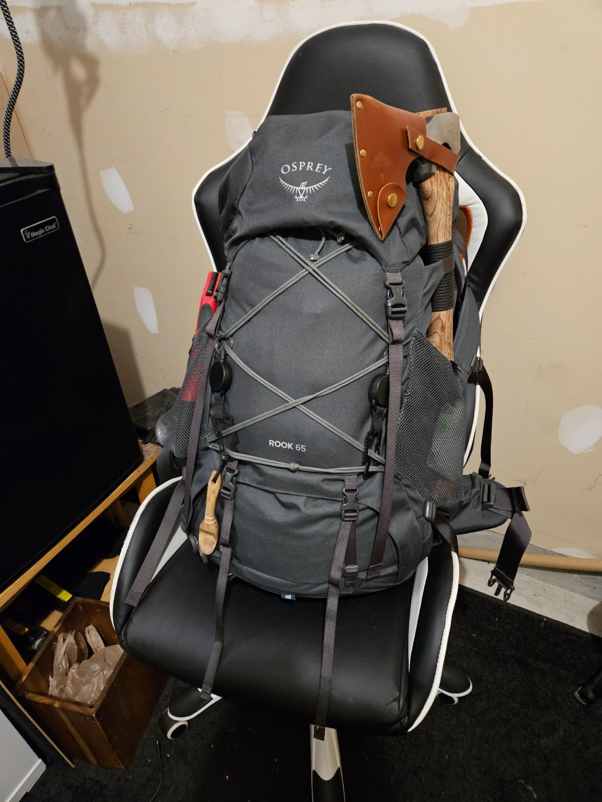 Osprey Rook 50L Men's Backpacking Backpack, Astology Blue/Blue Flame customer photo 1
