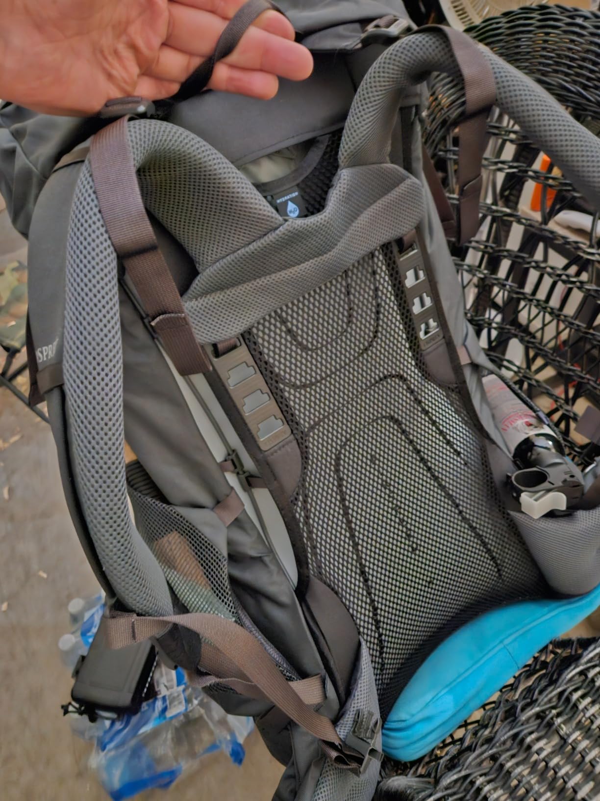 Osprey Rook 50L Men's Backpacking Backpack, Astology Blue/Blue Flame customer photo 2