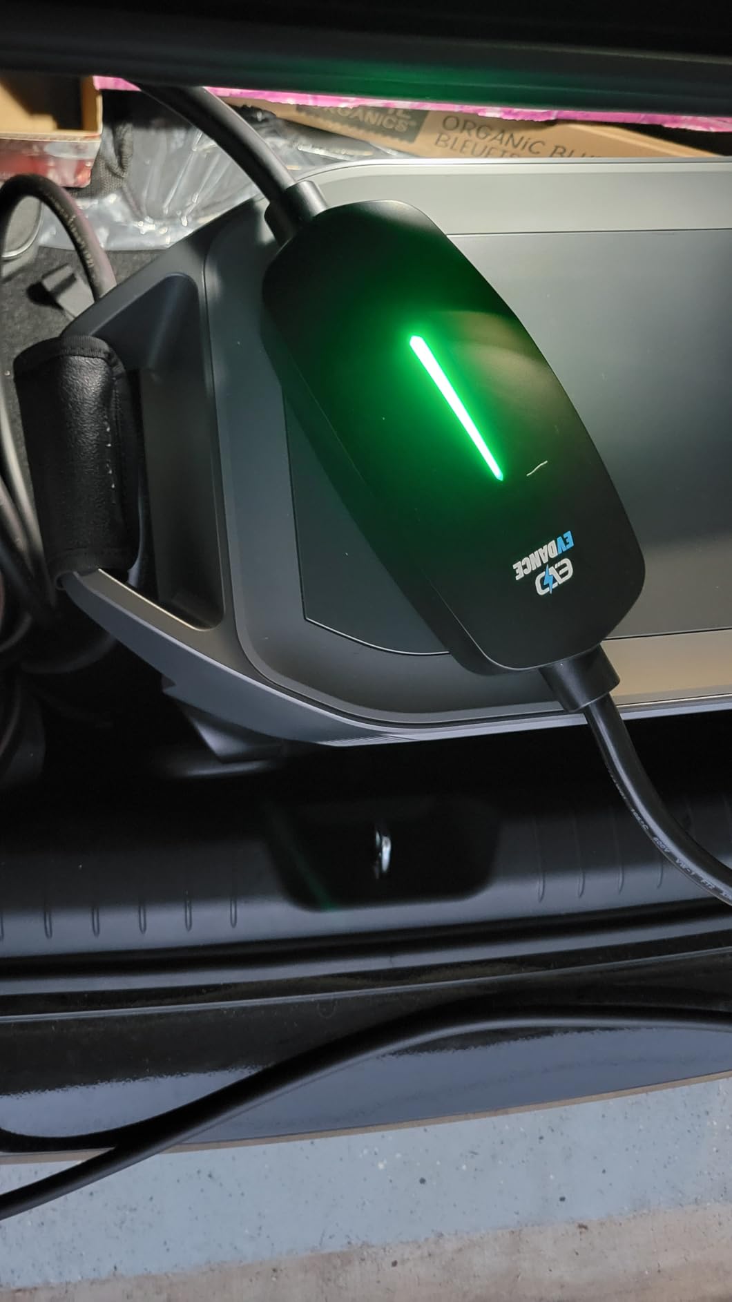 Level 1&2 EV Charger, Electric Vehicle Portable Charger with 25FT Cable, ETL Listed J1772 EVSE for All EVs & PHEVs, 12A 120V/16A 240V(Black, 16A Max | NEMA 5-15&6-20(Standard Home Plug)) customer photo 2