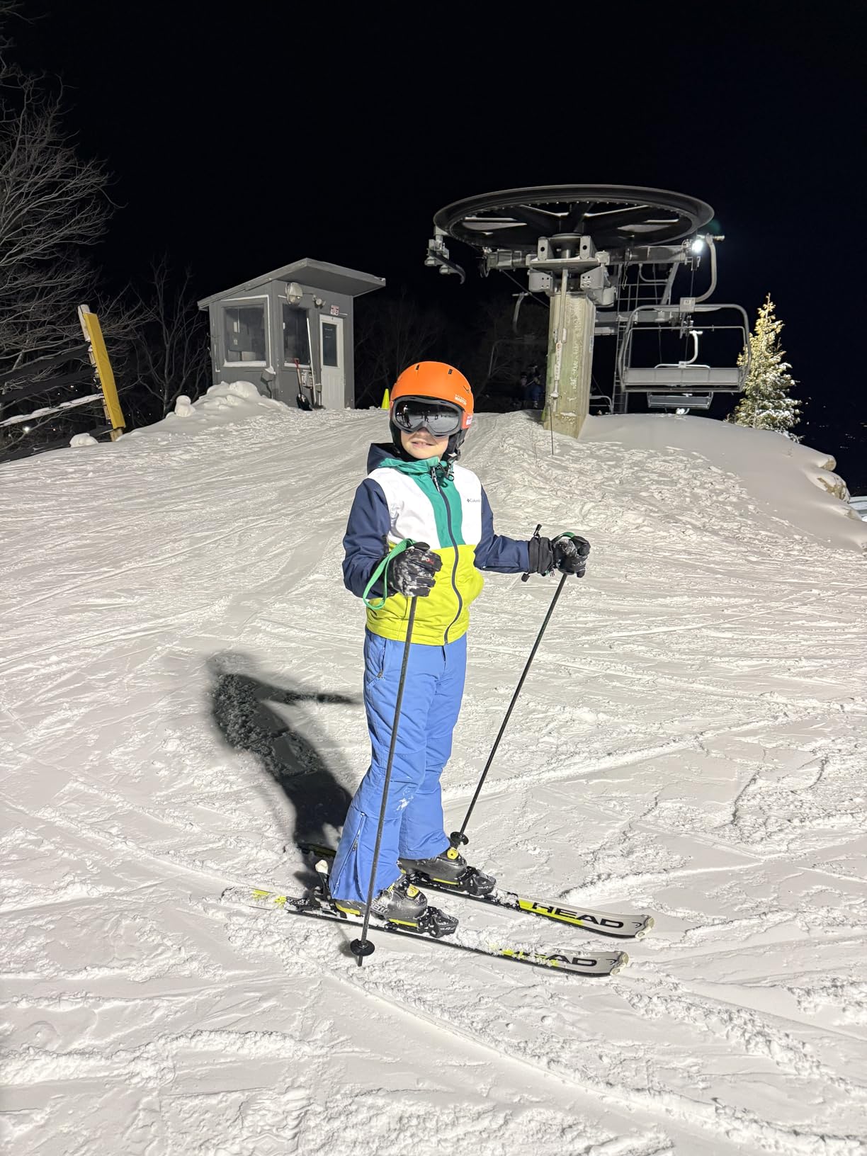 OutdoorMaster Ski & Snowboard Helmet Set with OTG Ski Goggles for Adults | Durable PC shell, protective EPS foam, 10 vents customer photo 1