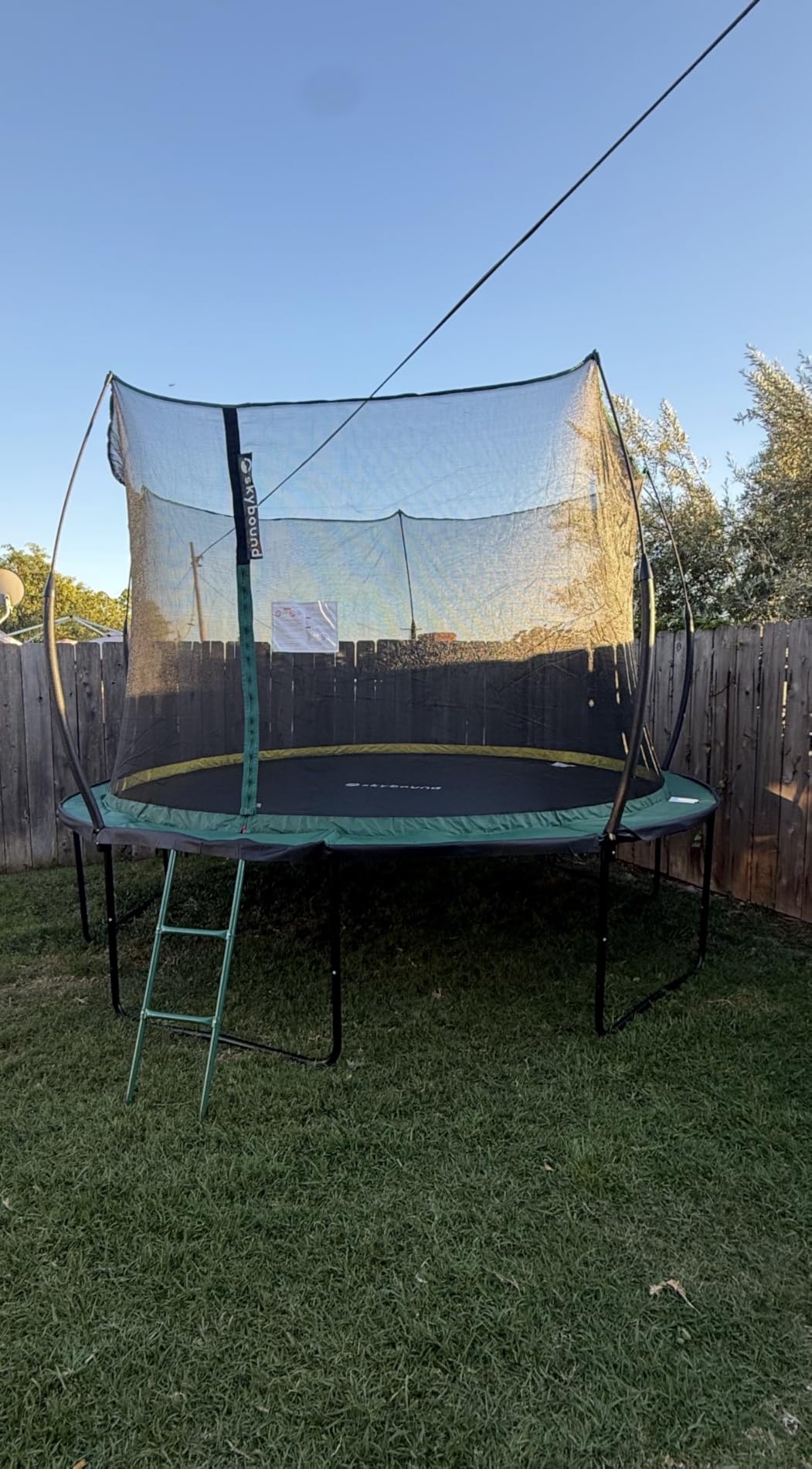 SkyBound 14 FT Springless Trampoline with Bungee Cords - No-Gap Design Zipper System customer photo 1