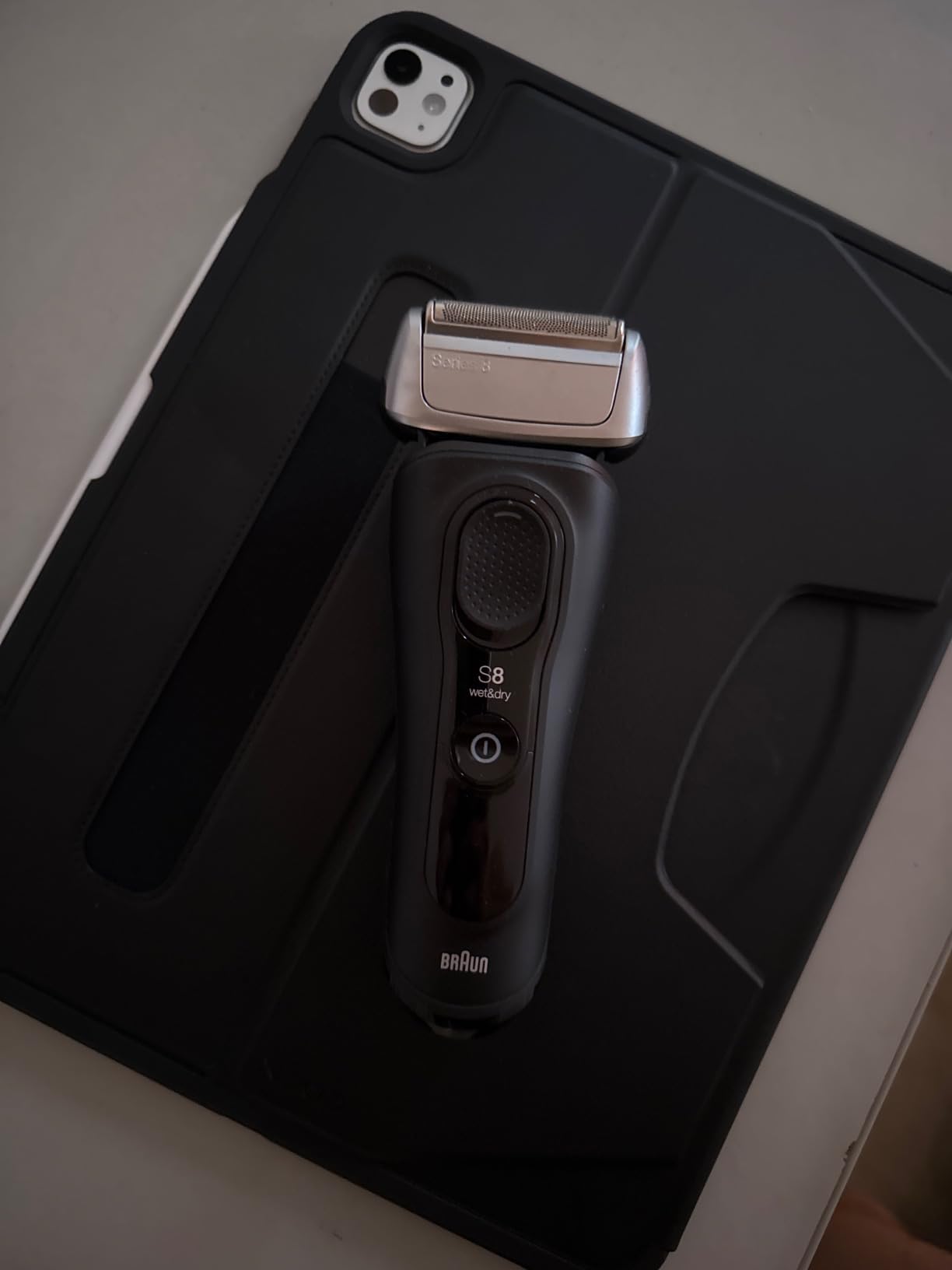 Braun Series 8 Electric Shaver for Men, Wet & Dry Foil Razor, 5-in-1 SmartCare Clean & Charge Center, Built-in Precision ProTrimmer, Travel Case, Dark Blue 8560cc customer photo 2
