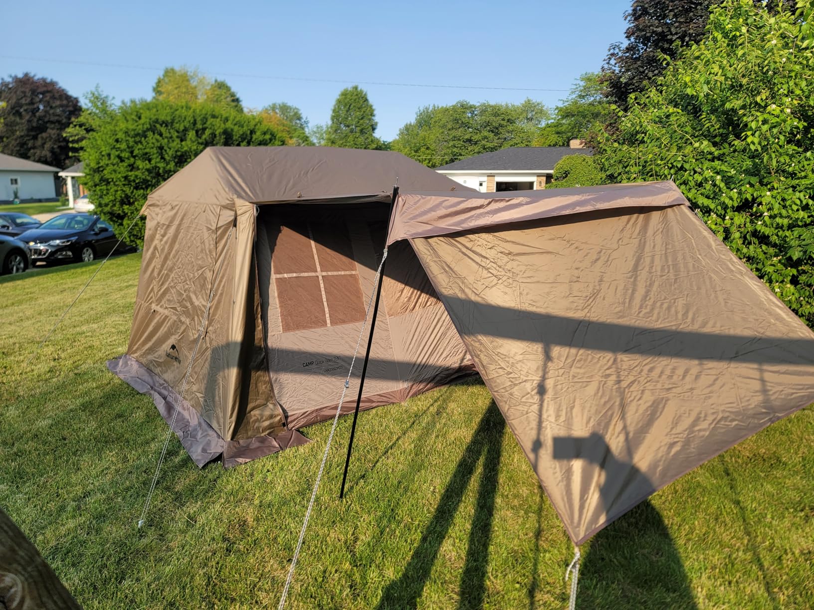 Naturehike Village Instant Tent, 4/8 Person Camping Tent with Full Rainfly, Waterproof Large Cabin Tent customer photo 2