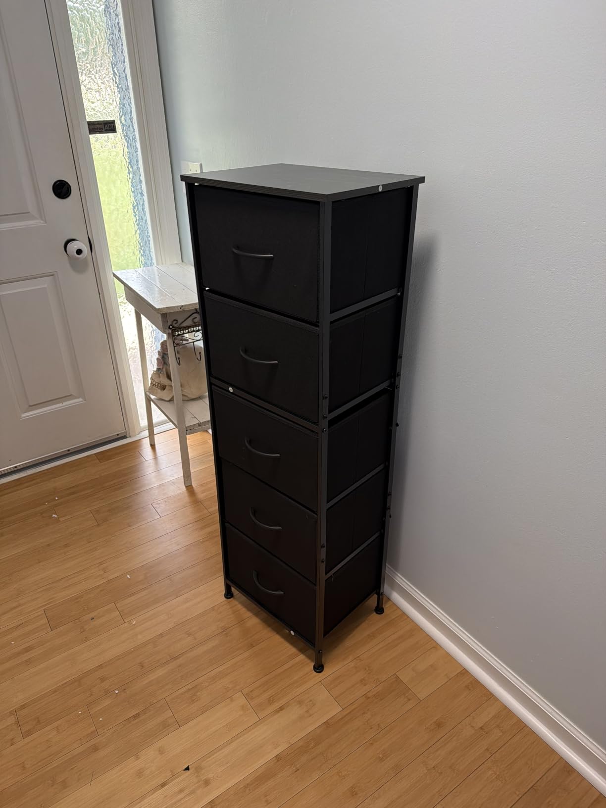 WLIVE Tall Dresser for Bedroom, 5 Drawer Dresser, Rustic Brown customer photo 2