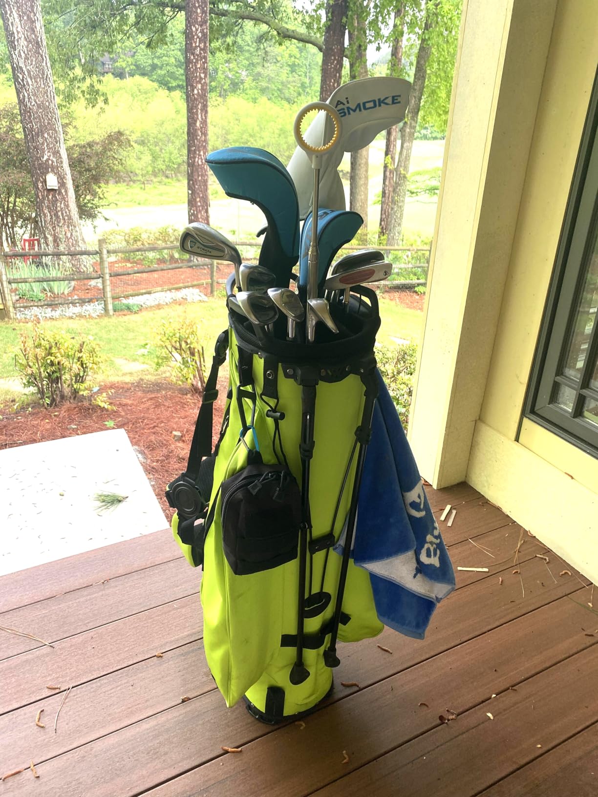 KVV Lightweight Golf Stand Bag with 7 Way Full-Length Dividers, 5 Zippered Pockets, Automatically Adjustable Dual Straps,Elegant Design customer photo 1