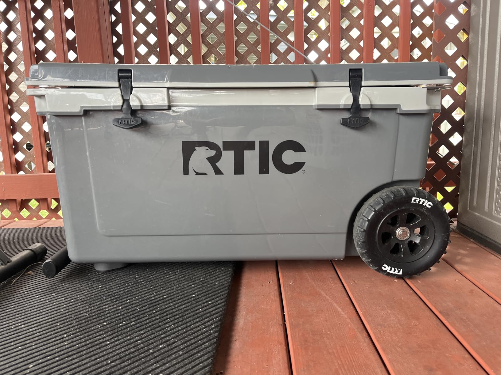 RTIC 72 Quart Ultra-Light Wheeled Cooler Hard Insulated Portable Ice Chest customer photo 2